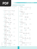 Ecuaciones de Primer Grado PDF