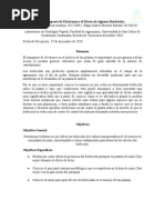 El Transporte de Electrones y El Efecto de Algunos Herbicidas