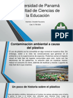 Contaminación Del Plastico en El Ambiente