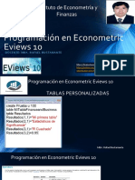 Sesión2programación en Eviews 10