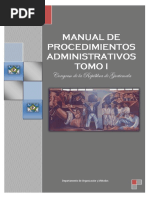 Manual de Procedimientos Administrativos Tomo 1 PDF