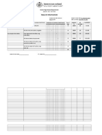 DSM Table of Specification 3Q