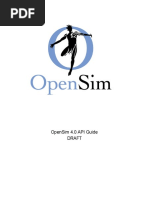 OpenSim40 API Guide DevWorkshop