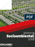 Relatório Socioambiental 2018