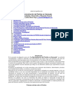 Nacionalizacion Del Petroleo en Venezuela