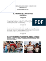 Leyes y Normas de Los Pueblos Indigenas de Guatemala