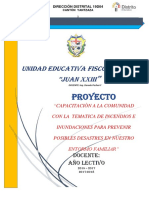 Proyecto Primero Bachillerato