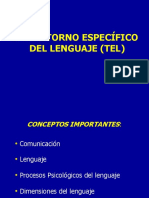 El Trastorno Específico Del Lenguaje (Tel)