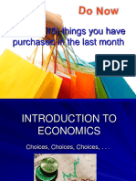 Introduction To Economics Powerpoint Unit I