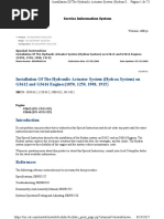 REHS0385 Installation of The Hydraulic Actuator System (Hydrax System) On G3612 and G3616 Engines PDF