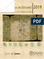 (GUÍA) Admisión ENAH 2019 PDF