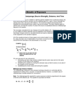 Chapter 7 Radiography Arithmatic of Exposure