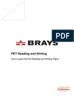 Pet Reading and Writing