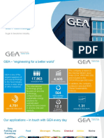 GEA Technology: Sugar & Sweetener Industry