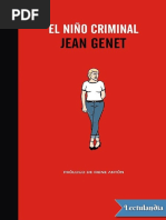 El Nino Criminal - Jean Genet PDF