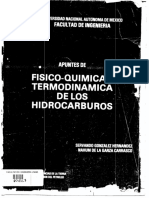 Apuntes de Fisico-Química y Termodinámica de Los Hidrocarburos PDF