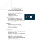 Anatomy MCQ - Upper Limb