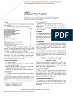 Physical Testing of Gypsum Panel Products: Standard Test Methods For