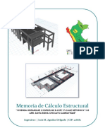 Memoria de Cálculo Estructural PDF