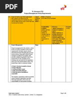 Annexure (10) Project Management Policy Requirements