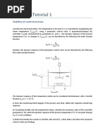 EG55P7 Tutorial 01 Solutions