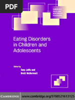 Eating Disorders in Children and Adolescents (Cambridge Child and Adolescent Psychiatry) PDF