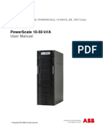 Powerscale 10-50 Kva: User Manual