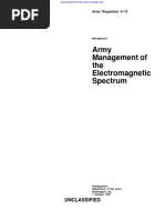 Army Regulation 5-12 PDF