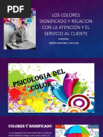 Los Colores y El Servicio Al Cliente