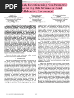 Online Anomaly Detection Using Non-Parametric Technique For Big Data Streams in Cloud Collaborative Environment