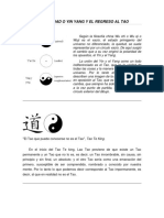 La Dualidad o Yin Yang y El Regreso Al Tao