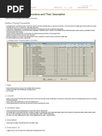 16 Fields in Pricing Procedure and Their Description - ERP Operations - SCN Wiki