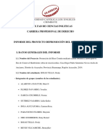 Informe Final de La Actividad