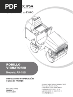 Manual AR18G PARTES Y OPERACION REV.6 PDF