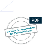 Cartilha Cartorio de Registro Civil Das Pessoas Naturais