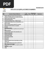 REG 04 NGE SGI 17 00 Check List Equipos