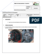 Informe de Reparacion de Frenos Posterior Derecho de Camion 5 Ton Livigui.