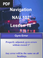 18 Gryo Compass Error