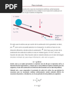 Plano Inclinado