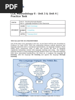 CLIL Methodology II - Unit 3 & Unit 4 - Practice Task