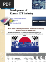 Development of Korean ICT Industry