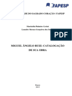 MIGUEL ÂNGELO RUIZ - Catalogação Da Sua Obra - Completo 11 MB PDF