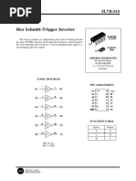 Hex Schmitt-Trigger Inverter: SL74LS14