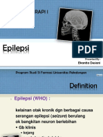 Farmakoterapi I: Epilepsi