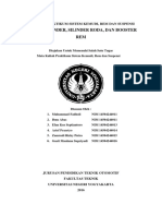 Laporan Praktikum Sistem Kemudi Master Silinder, Silinder Roda, Dan Boster Rem