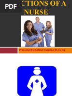 Functions of A Nurse