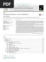 Thermoelectric Generators: A Review of Applications