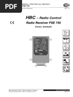 Radio Receiver FSE 735