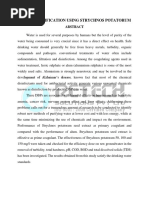 (Rect-92) Water Clarification Using Strychnos Potatorum PDF