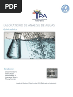 Laboratorio de Analisis de Aguas 2019